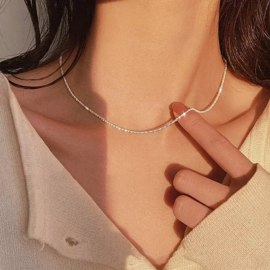 Sparkling basic Choker Necklace