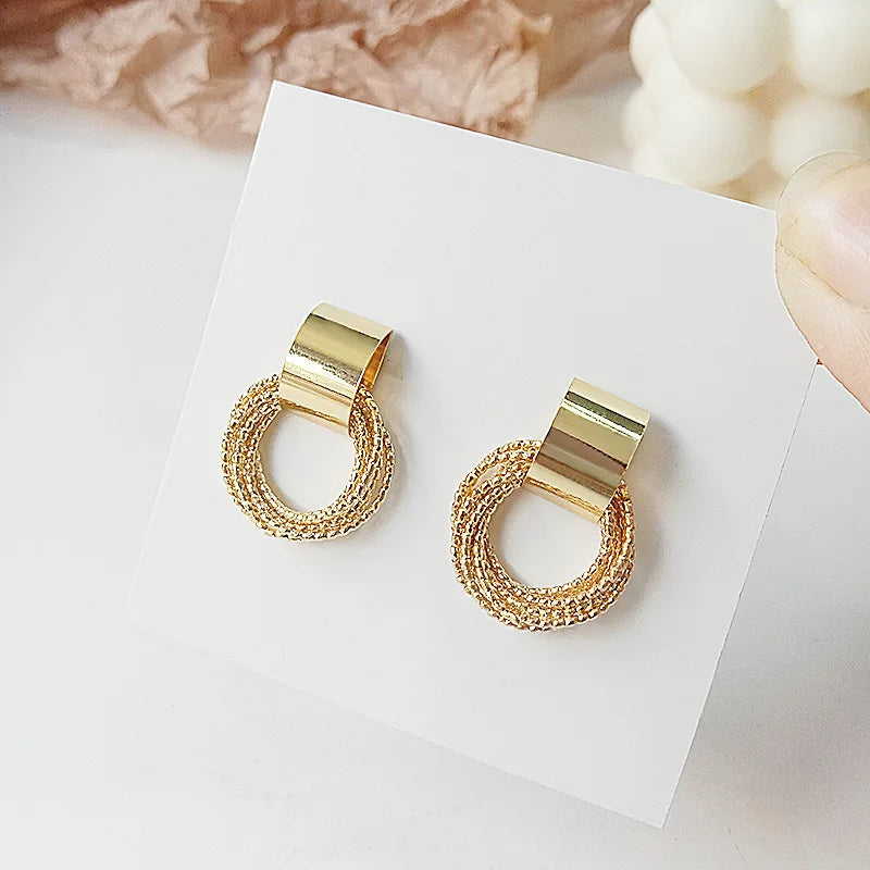 Multiple Small Circle  Earrings