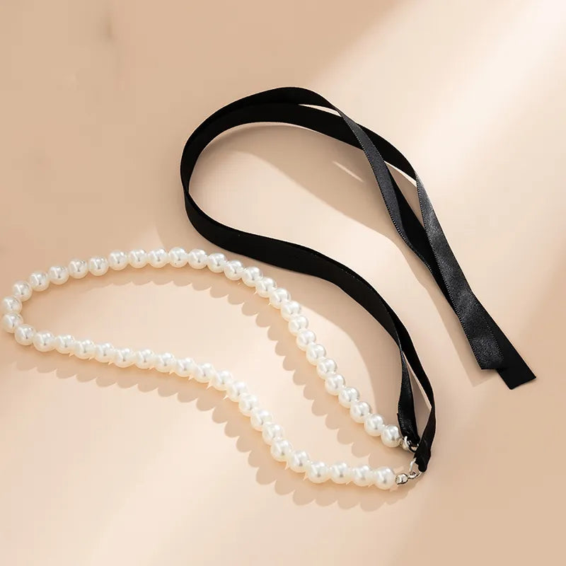 Elegant White Pearl Necklaces