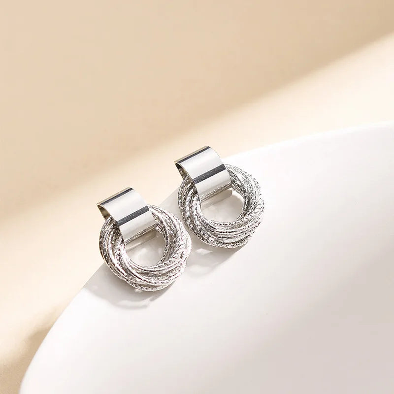 Multiple Small Circle  Earrings