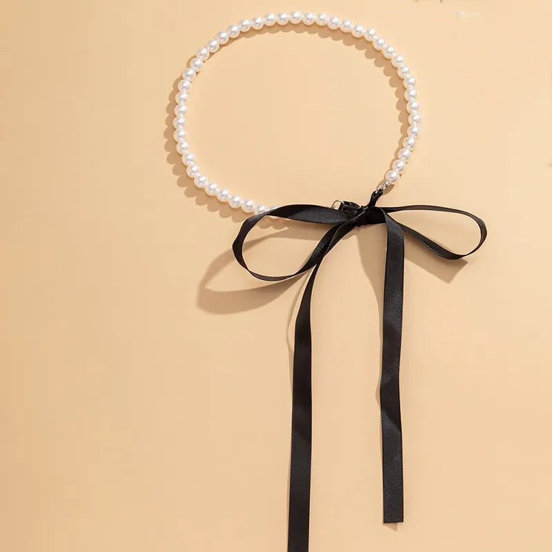 Elegant White Pearl Necklaces